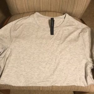 NWT MENS GREY LULULEMON 5 year basic T